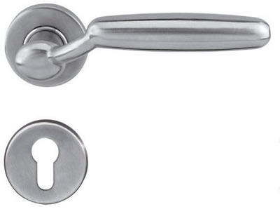 Solid Stainless Steel Lever Handle
